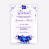 Blue and Purple Orchid Details Cards 7