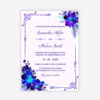 Blue and Purple Orchid Wedding Ideas 7