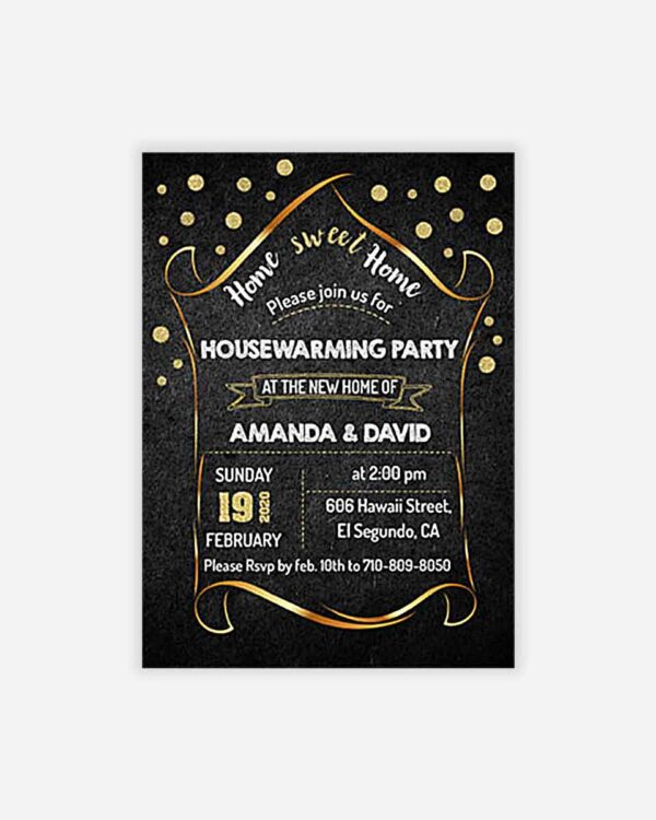 Housewarming Invitation Card Sample 1