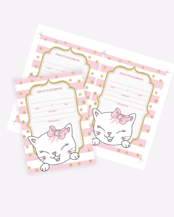 Kitty Party Invitations Template 3